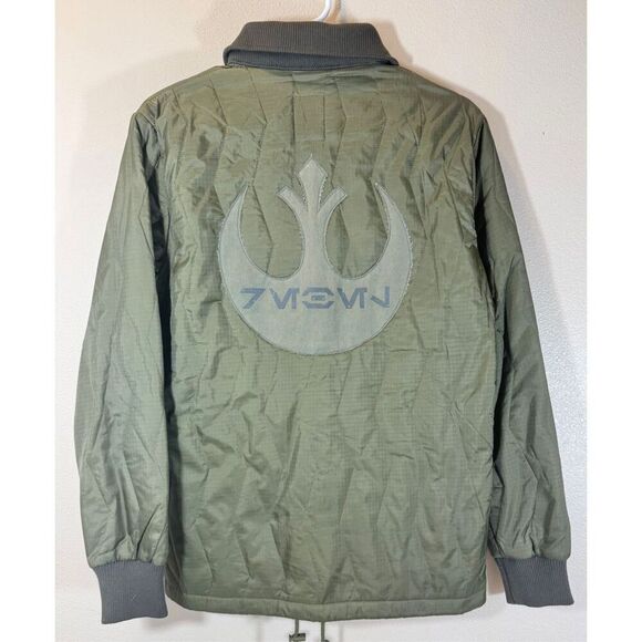 Alliance Forces Star Wars Rebel Scum Collection Puffer Jacket Women's Small - Picture 4 of 10